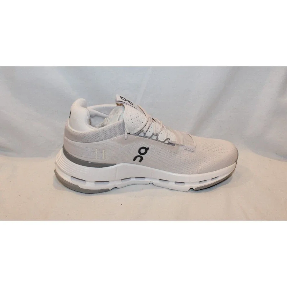 ON CLOUD WOMEN CLOUDNOVA 2 RUNNING ATHLETIC SNEAKERS SAND FOG 6.5 NEW
